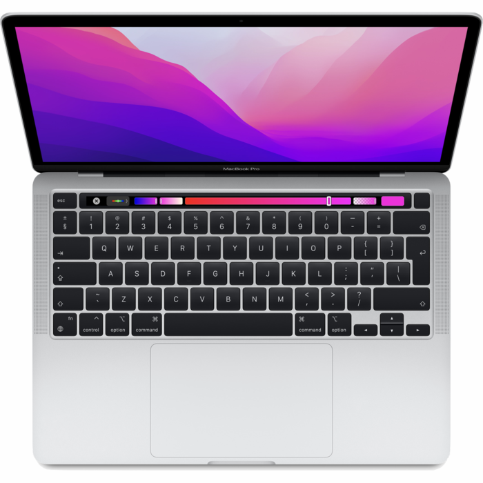 Apple MacBook Pro (2022) 13" M2 chip with 8-core CPU and 10-core GPU 512GB Silver INT